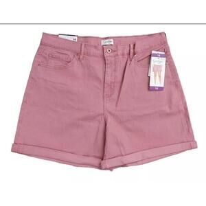 Jessica Simpson Women's/Juniors Bottoms Roll Cuff Denim Shorts Size 14  AL11